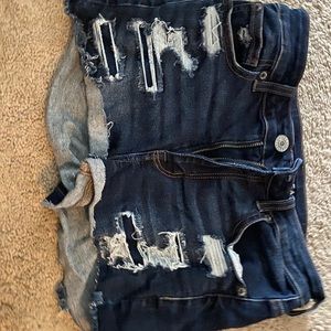 Dark wash American Eagle Jean Shorts
